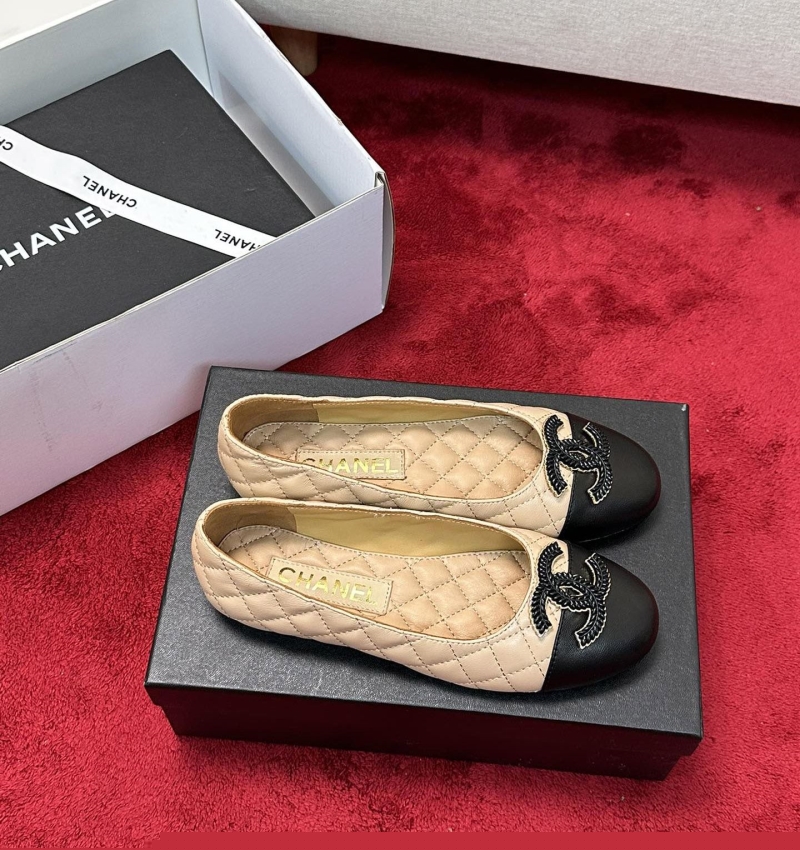Ch*el flat shoes